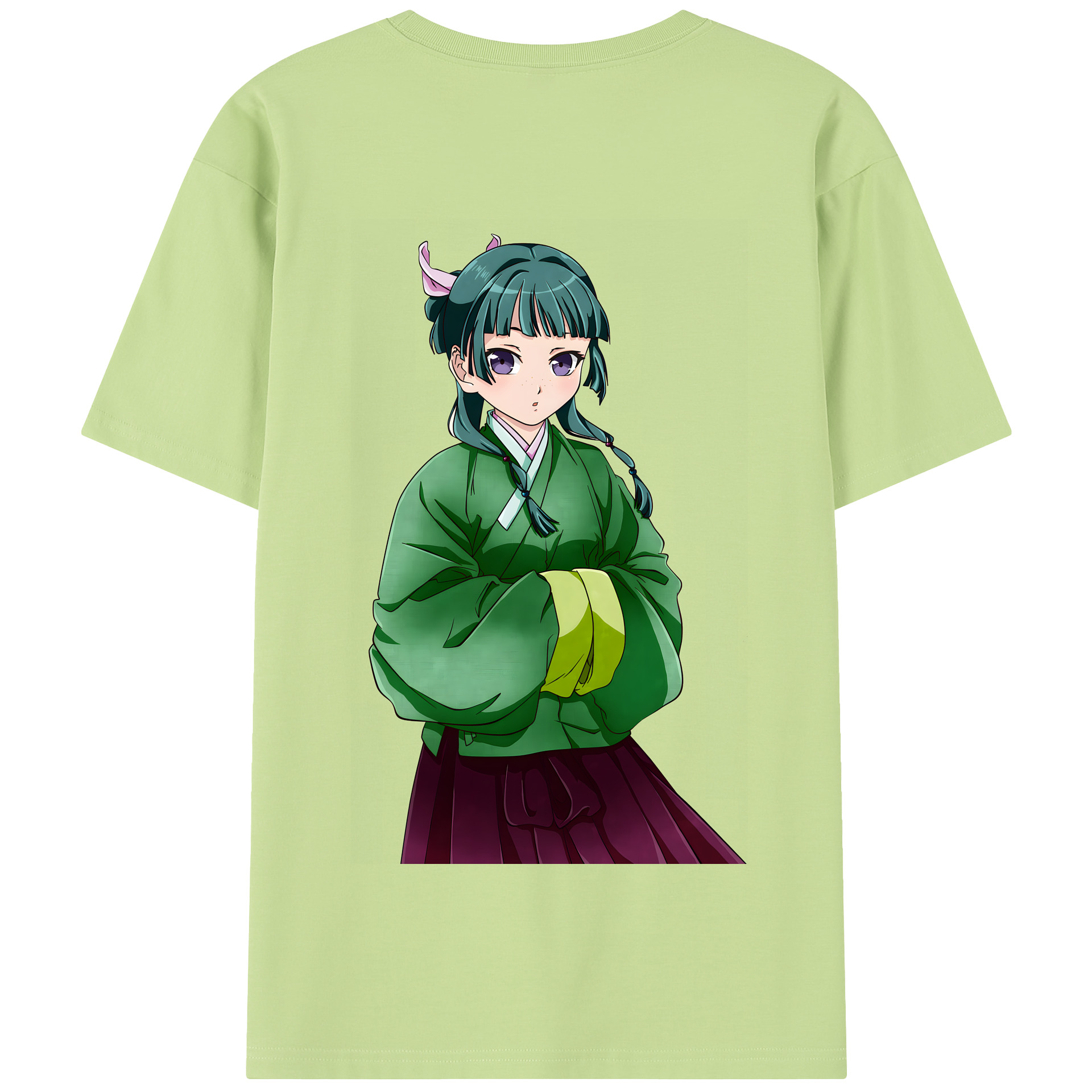 （画像用） 薬屋のひとりごと The Apothecary Diaries 綿100％半袖Tシャツ（背面プリント）